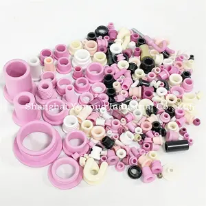 Textile Pink Al2O3 Traverse Guide Yarn Ceramic Pigtail for Winding Machine