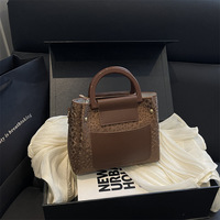 Nouveau sac chic décontracté à bandoulière unique, style coréen, texture vintage, collection été 2026