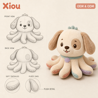 Jouets en peluche personnalisés en gros, jouets en peluche doux, animaux en peluche, mise en avant de la conception de personnages originaux, échantillons OEM, sans quantité minimale de commande