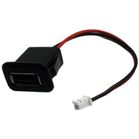 Großhandel 2-Pin/4-Pin USB 2.0 Buchse Ladeanschluss Dateninterface-Kabelverbinder