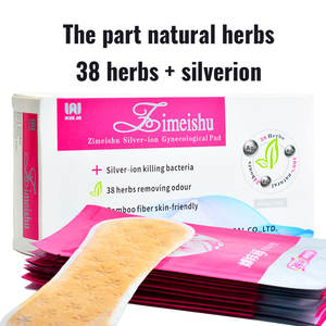 Aromlife <span class=keywords><strong>Zimeishu</strong></span> argento-ione ginecologico panty liner sanitario naplin cura signore periodo assorbente donna a base di erbe tovagliolo - Product Image 5