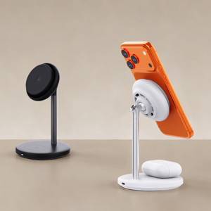 Station de recharge sans fil 2-en-1, certifiée Qi2.2 25W, avec refroidissement actif <span class=keywords><strong>TEC</strong></span>, pour iPhone 17/16/15/14/13/12/AirPods - Product Image 5