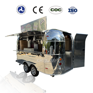 Remolques de Concesión Estándar de EE. UU. Totalmente Equipados, Carrito Móvil de Helados para la Calle, Remolque con Cocina Completa, Food Truck - Product Image 5
