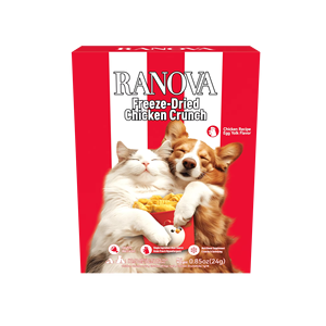 Friandises pour chats lyophilisées sur mesure OEM, recette poulet, saveur jaune <span class=keywords><strong>d</strong></span>'œuf, vente en gros, collations saines pour chats - Product Image 1