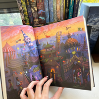 Services d'impression de livres reliés avec logo personnalisé, édition de livres d'histoires pour enfants et de romans OEM avec pelliculage mat