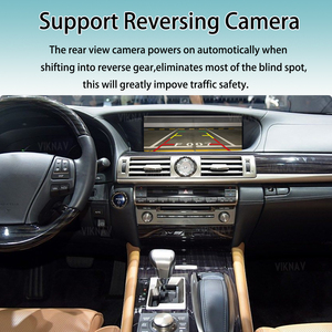 Viknav Compatible con el Sistema Original del Automóvil, Pantalla de 8 Pulgadas con Sistema <span class=keywords><strong>Linux</strong></span> para Lexus <span class=keywords><strong>LS</strong></span> 2007-2022, Apple CarPlay Inalámbrico y Android Auto - Product Image 4