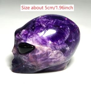 Piedra de Cristal Tallada Natural de Alta Calidad con Cabeza de <span class=keywords><strong>Allen</strong></span>, Energía para el Equilibrio Energético Decorativo - Product Image 3