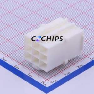 YLR-09V Housing (Wire-to-Board / Wire-to-Wire) P=4.5mm Connector ( Jack Structure: 3x3P )( Pitch: 4.5mm )( Number of Rows: 3 ) - Product Image 2