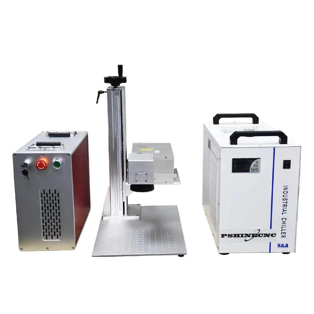 CE approved high definition 3W pulsed UV laser marking and engraving machine for high technical products packing