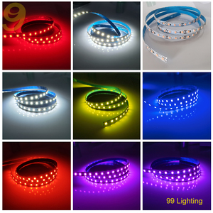 Sタイプ2835 120LED/<span class=keywords><strong>m</strong></span>無料フォールドLEDストリップすべての色リモコン付き広告看板 & 別途LEDチューブ - Product Image 2