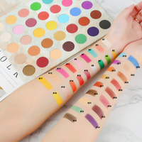 Palette de fards à paupières 12 couleurs hautement pigmentée, longue tenue, marque privée, OEM, vente en gros, DIY