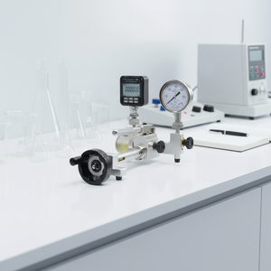 Máquina de Calibração de Manômetros, Regulador de Pressão Hidráulico para Calibração de Precisão, Bomba de Teste de Pressão - Product Image 1