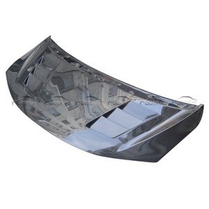 Pièces de voiture, capot moteur avant en fibre de carbone pour Honda Fit Jazz GK5 GP5 2014-2019 - Product Image 2