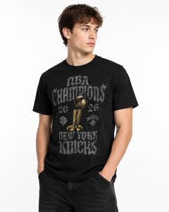 T-shirt Unisexe en Coton 2026 <span class=keywords><strong>New</strong></span> <span class=keywords><strong>York</strong></span> Knicks Champions – Style Vintage Streetwear Oversize avec Motif Graphique - Product Image 3