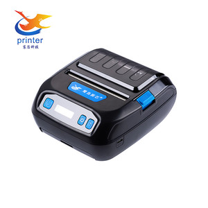 Impresora térmica de etiquetas portátil, dispositivo de impresión de etiquetas de 80mm con conexión USB y diente azul para <span class=keywords><strong>PC</strong></span> Android iOS, códigos de barras QR - Product Image 5