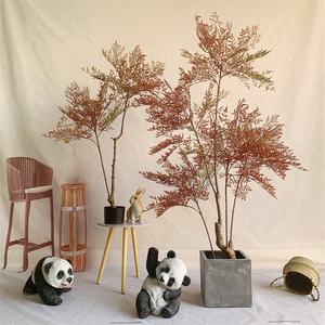 Árbol Artificial Minimalista de Nandina, Bambú Artificial Elegante para Decoración de Hogar u Oficina de Lujo, Vegetación Contemporánea para Interiores - Product Image 2