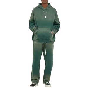 Manufacturer Custom LOGO High Quality Men's Spring Casual Breathable Fashion <b>Sets</b> Joggers Tracksuit - Product Image 1