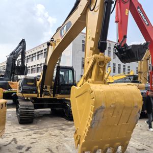 Excavadora de orugas de 25 toneladas Caterpillar 325D 325 usada de alta calidad Original de Japón con bomba como componente central - Product Image 4