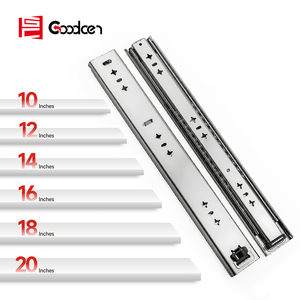 Goodcen Soft Fechar Gaveta Slides <span class=keywords><strong>Heavy</strong></span> Duty Espessado Laminado A Frio Aço Industrial Trilho Deslizante - Product Image 1