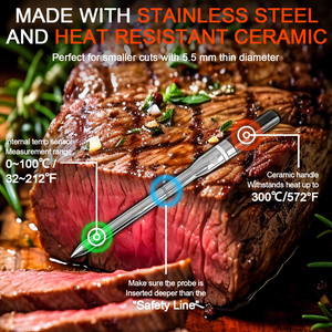 Không dây thịt nhiệt kế không thấm nước thăm dò kỹ thuật số nhà bếp Nhiệt kế cho thực phẩm - Product Image 2