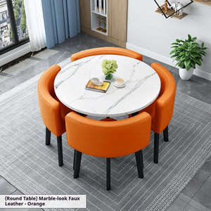 Thân Thiện Với Môi Bằng Gỗ Thiết Kế Hiện Đại 4-Chỗ Ngồi Bàn Ăn Ghế Đặt Cho Nhà Hàng Phòng Ăn - Product Image 3