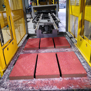 Macchinario Automatico ad Alta Densità YJ per Mattoni in Cemento QT10-15, Pressa Idraulica per Blocchi Cavi e Solidi in Calcestruzzo - Product Image 1