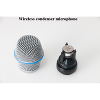 Microphone à condensateur sans fil BETA 87A pour remplacement du microphone d'origine, idéal pour l'enregistrement vocal en direct, la scène, et la capture cardioïde.