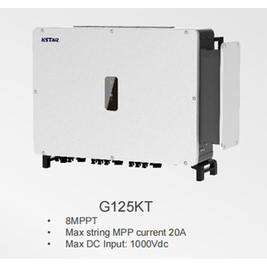 G125KT7 ECOPOWER de Alta Calidad, 125KW Kstar, Sistema Solar Conectado a la Red, Trifásico, Uso Comercial, Alta Eficiencia, Entrada de 1100V, G125KT7 - Product Image 4
