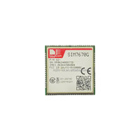 Module de carte mère SIMCom SIM7670G MNGV/LNGV CAT1 avec puce Qualcomm, version globale, prend en charge les données GNSS (en option), sans fonction vocale, M2M IoT