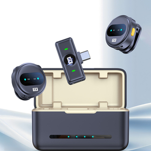 Tokdance Chuyên Nghiệp Xách Tay Mini Không Dây Lavalier Condenser <span class=keywords><strong>Microphone</strong></span> Ve Áo Tiếng Ồn Hủy Bỏ Mic <span class=keywords><strong>iPhone</strong></span> C Điện Thoại Máy Ảnh - Product Image 5