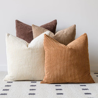 Housses de coussin en gros, housses de coussin décoratives multicolores, couleur et taille personnalisées pour le salon, le canapé, la décoration de la maison