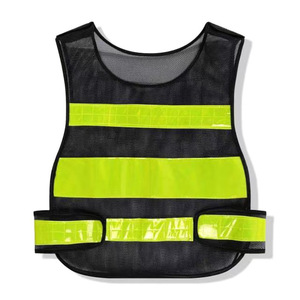 FORTE Reflektierende Warnweste für Straßensicherheit, Verkehrssicherheit, Netz-Sicherheitsweste, 120g Fischernetzstoff, ANSI Klasse 2 EN ISO Klasse 2 Großhandel - Product Image 1