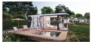Casa Capsula Spaziale Moderna, Villa Prefabbricata, Casa Modulare Compatta, Casa Intelligente Portatile per Resort di Lusso, Hotel e Progetti di Campeggio - Product Image 5