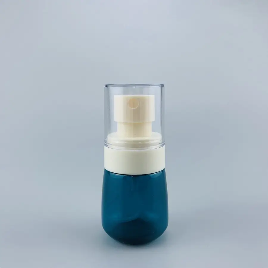 Темно-синий для распыления пластиковая бутылка 30/60/100 мл для жидкости духи в форме капель