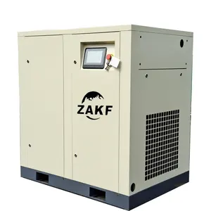 ضاغط هواء صناعي أسعار 110kw 150hp 10bar 17.4m 3/دقيقة سرعة ثابتة الروتاري ضاغط لولبي ل معالجة الزجاج