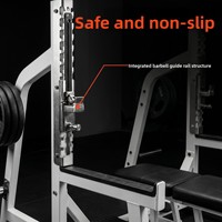 Banc de musculation professionnel en acier avec protection automatique pour la musculation, la compétition de powerlifting et l'entraînement de la poitrine