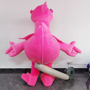 Disfraz de Flamenco Inflable Personalizado, Ilumina tus Promociones y Eventos con un Encanto Tropical Vibrante - Product Image 4