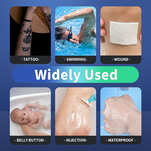 Membran Pelindung Luka Transparan Tahan Air PU Bersertifikat CE, Perekat Medis Jaring Sekali Pakai, Bahan Jahitan Kelas I - Product Image 4