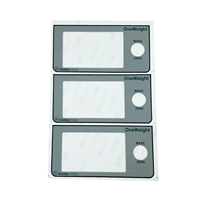 Autocollants d'étiquette de panneau de commande avant en polycarbonate de luxe imprimés Haute Couture