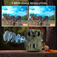 Nouvelle arrivée Mini caméra de chasse 4K WiFi IP65 étanche alimentée par batterie