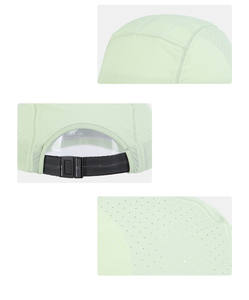 Gorro de Correr Ultraligero de Secado Rápido, Transpirable, de Malla, Sin Estructura, con Ventilación, de Nailon Perforado, con Costuras Selladas - Product Image 2