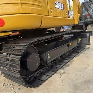 Caterpillar Cat308e2 Used Mini Crawler Backhoe Excavator 2023 <b>Model</b> 8 Ton Low Hours <b>Engine</b> Motor Pump Gear 1 Year Warranty - Product Image 2
