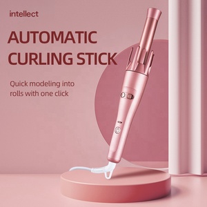 <span class=keywords><strong>Anion</strong></span> Gốm Tự Động Xoay Nhà Tóc Curler Wand Tóc Stylingroller Curling Sắt Hình Hoa Hồng Đa Chức Năng Xách Tay Salon - Product Image 2