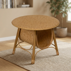 Wholesale New Natural Modern Living Room Rattan Coffee Table Made in Vietnam - Product Image 1