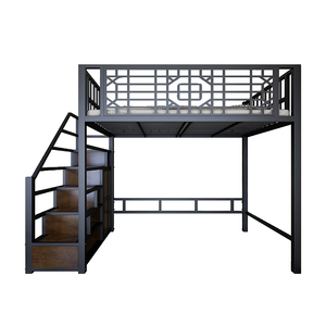 Lit superposé en métal moderne pour chambre à coucher, vente chaude, pour appartement/hôtel/<span class=keywords><strong>auberge</strong></span> - Product Image 1