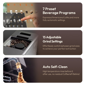 Cafetera Italiana Inteligente Totalmente Automática en Oferta, Cafetera Espresso para el Hogar - Product Image 3