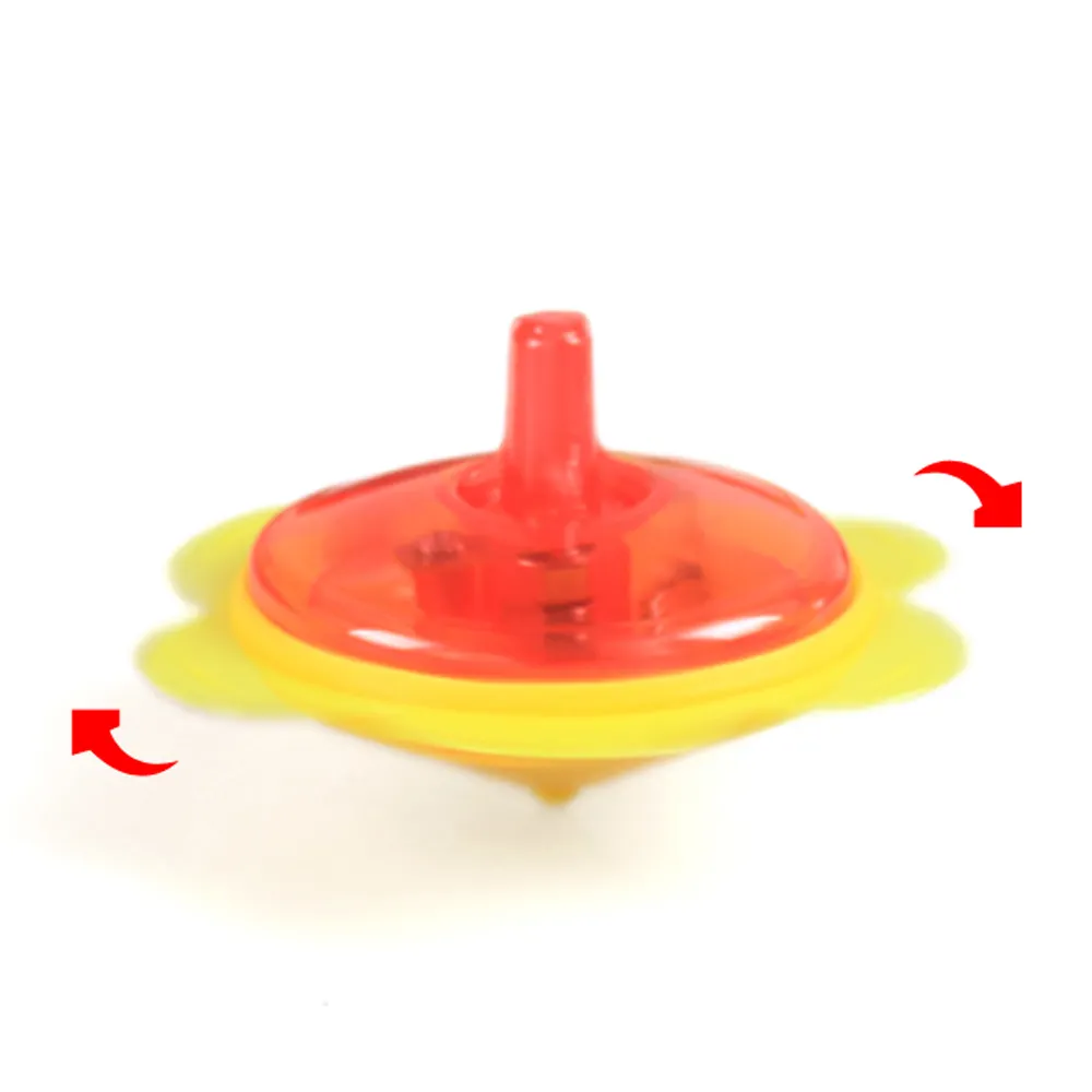 Produk Baru Berkedip Mainan Lampu Gyro Spinning Top Mainan Flash Top Mainan untuk Anak