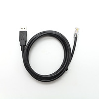Câble Série RS232 USB-A RJ9 de Transmission Audio Haute Fidélité, en Cuivre Pur avec Gaine PVC, Certifié CE/FCC/ROHS, pour Utilisation Informatique
