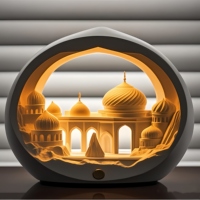 Lampe diffuseur d'arômes personnalisable OEM/ODM, en plâtre, pierre d'aromathérapie, artisanat en gypse, lampe de chevet décorative en plâtre pour anniversaire