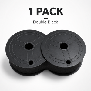 Cinta de Nylon Negra de Doble Bobina Compatible con GR24 para <span class=keywords><strong>Calculadora</strong></span>/Escritura Toshiba 1231P Canon MP11DX, Venta al por Mayor de Fábrica - Product Image 1